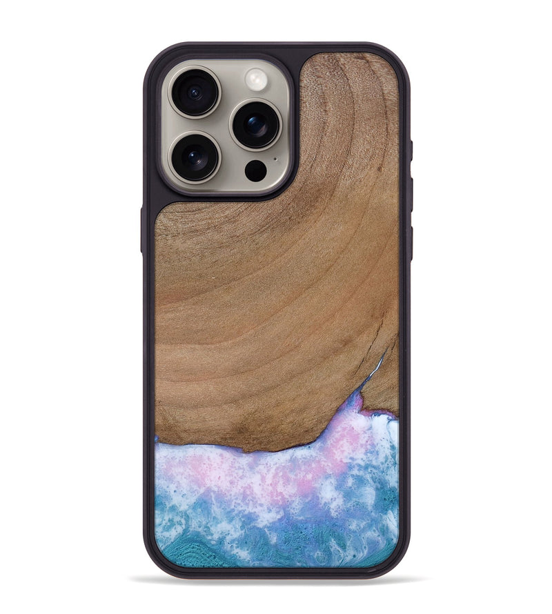 iPhone 15 Pro Max Wood Phone Case - Manuela (Coastal, 800260)