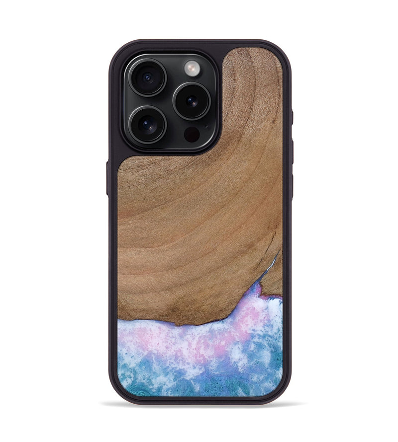 iPhone 15 Pro Wood Phone Case - Manuela (Coastal, 800260)