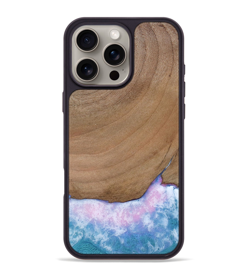 iPhone 16 Pro Max Wood Phone Case - Manuela (Coastal, 800260)
