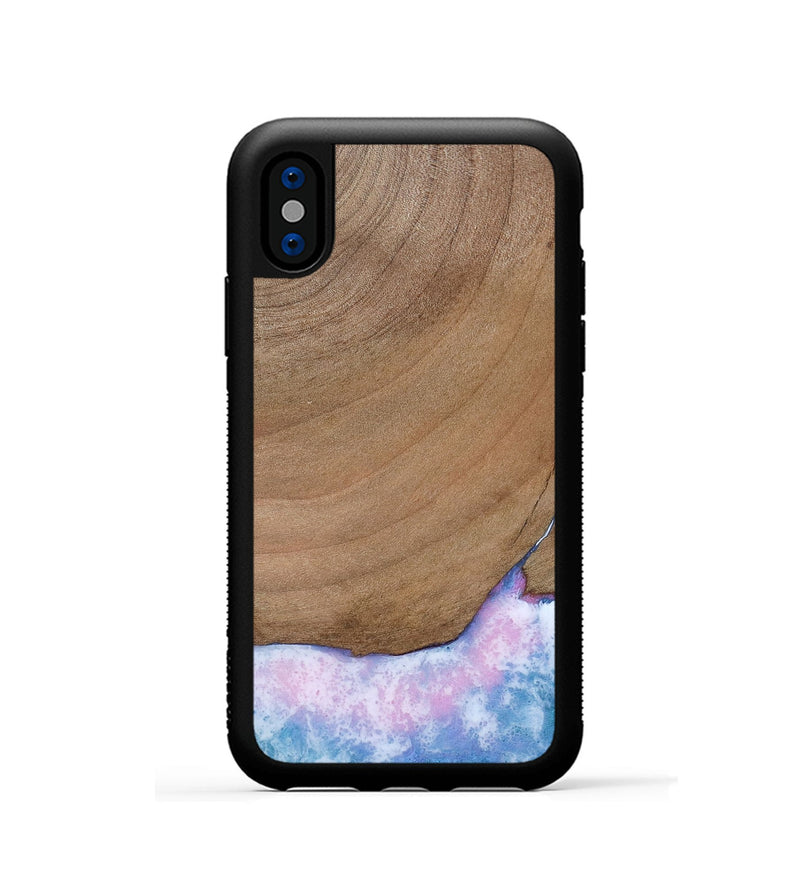 iPhone Xs Wood Phone Case - Manuela (Coastal, 800260)