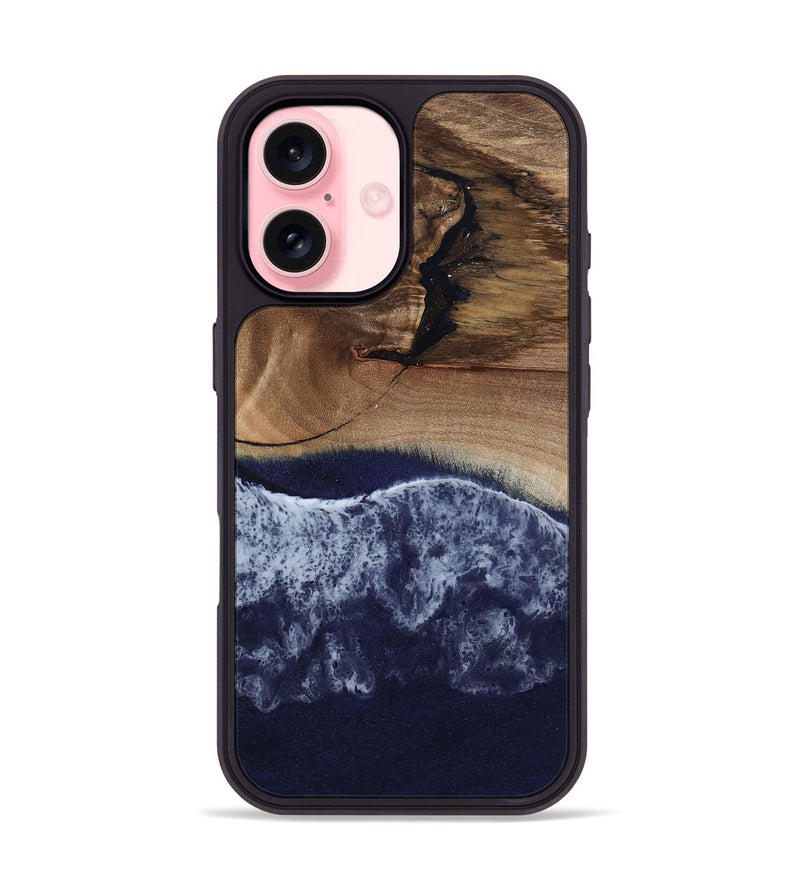 iPhone 16 Wood Phone Case - Azalea (Coastal, 800262)