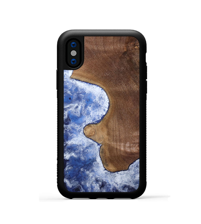 iPhone Xs Wood Phone Case - Lucile (Coastal, 800267)