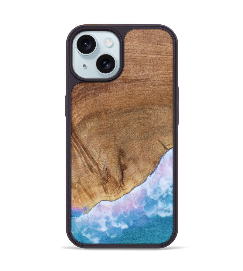 iPhone 15 Wood Phone Case - Camron (Coastal, 800270)