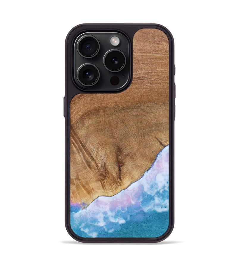 iPhone 15 Pro Wood Phone Case - Camron (Coastal, 800270)