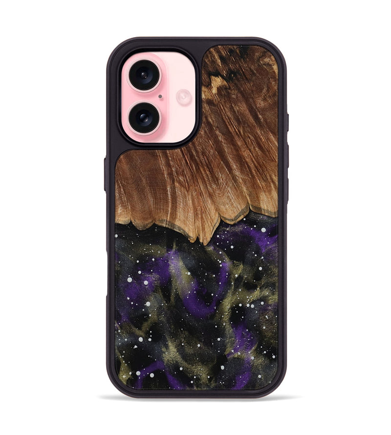 iPhone 16 Wood Phone Case - Hobart (Cosmos, 800277)