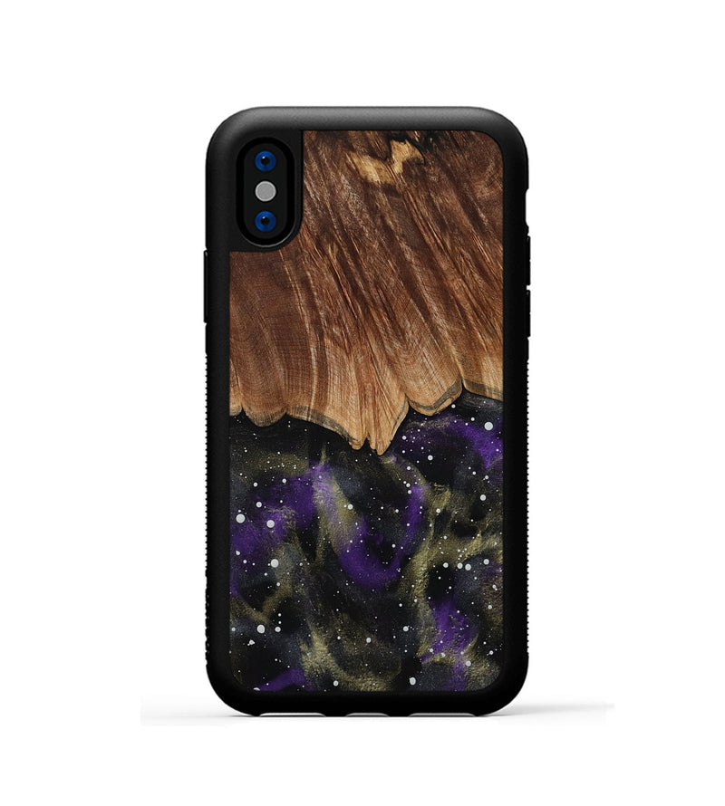 iPhone Xs Wood Phone Case - Hobart (Cosmos, 800277)