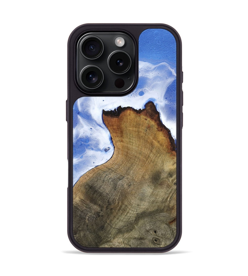 iPhone 16 Pro Wood Phone Case - Mayra (Coastal, 800281)