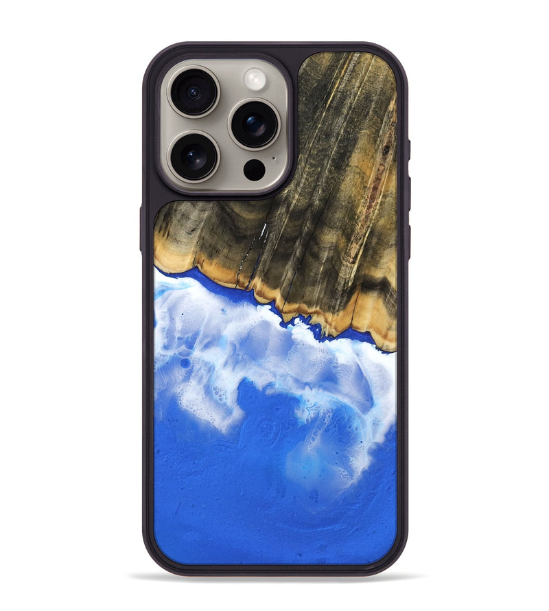 iPhone 15 Pro Max Wood Phone Case - Erna (Coastal, 800282)