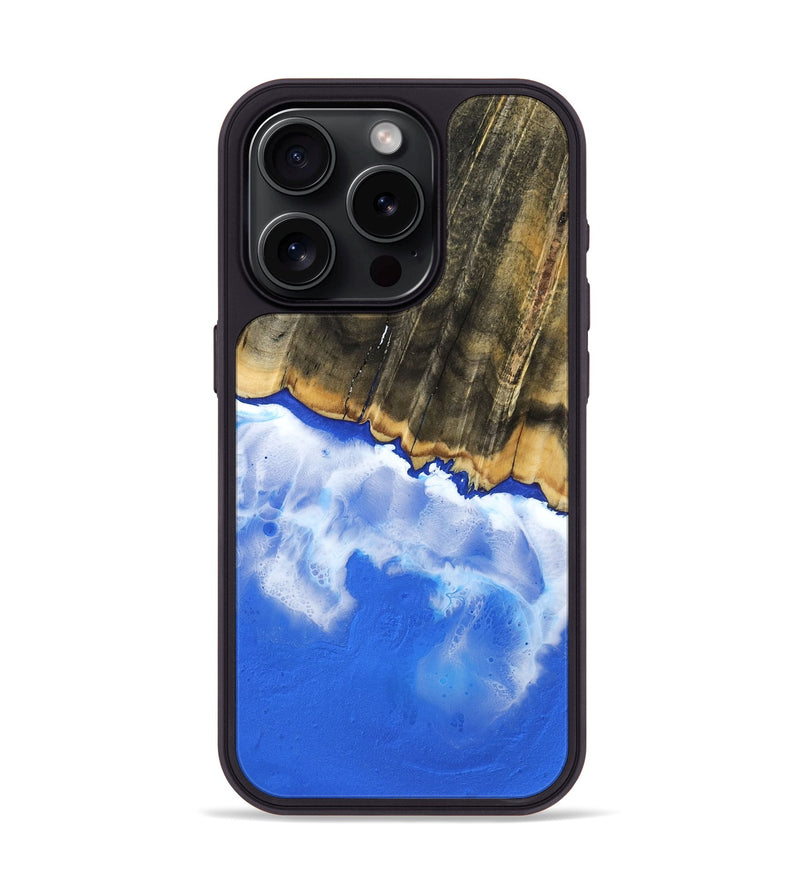 iPhone 15 Pro Wood Phone Case - Erna (Coastal, 800282)