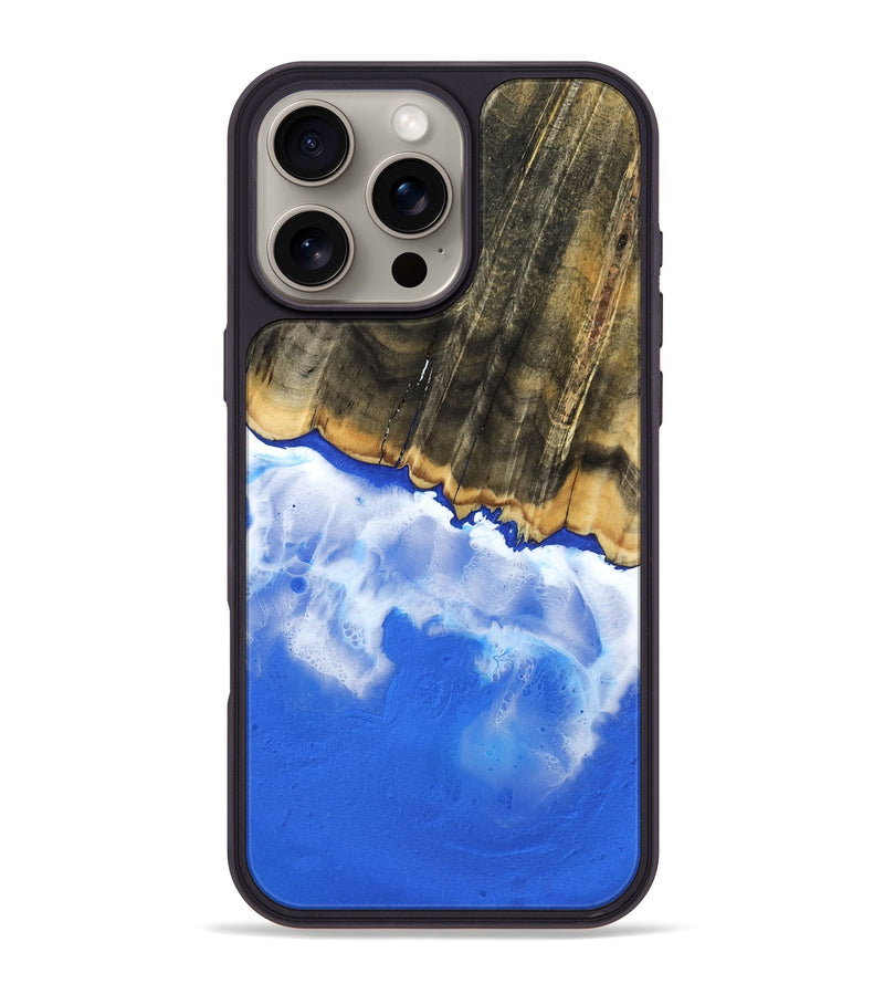 iPhone 16 Pro Max Wood Phone Case - Erna (Coastal, 800282)