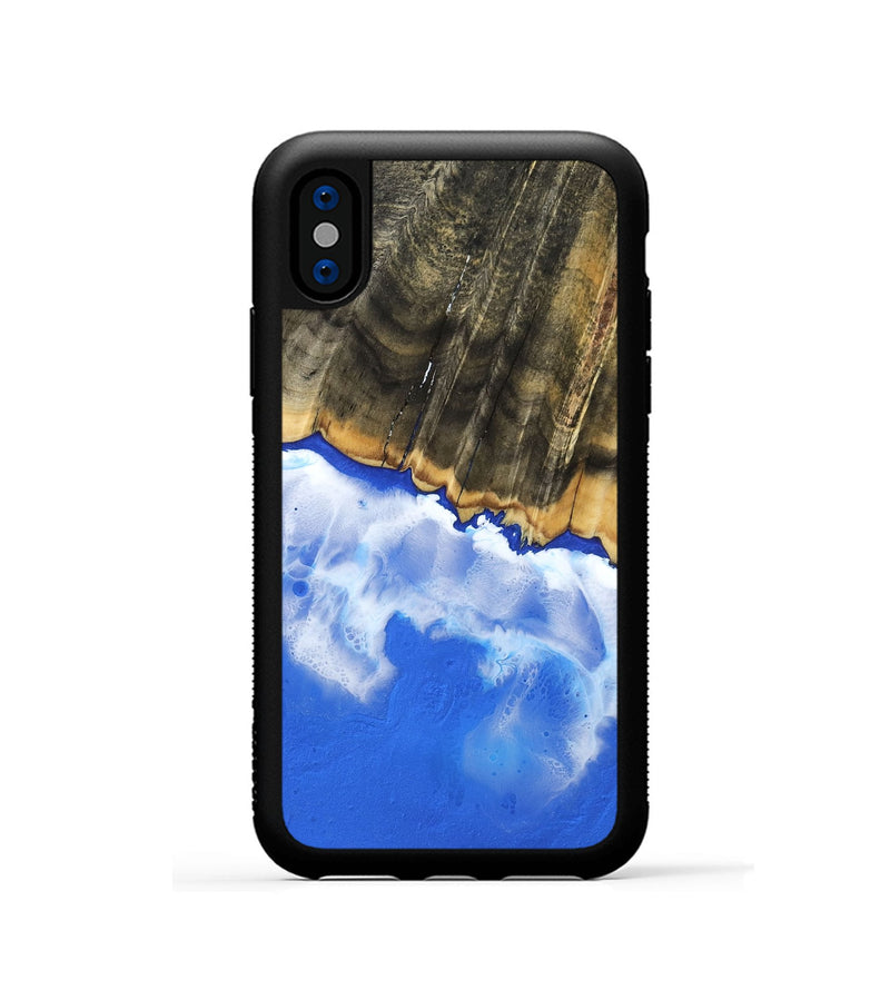 iPhone Xs Wood Phone Case - Erna (Coastal, 800282)