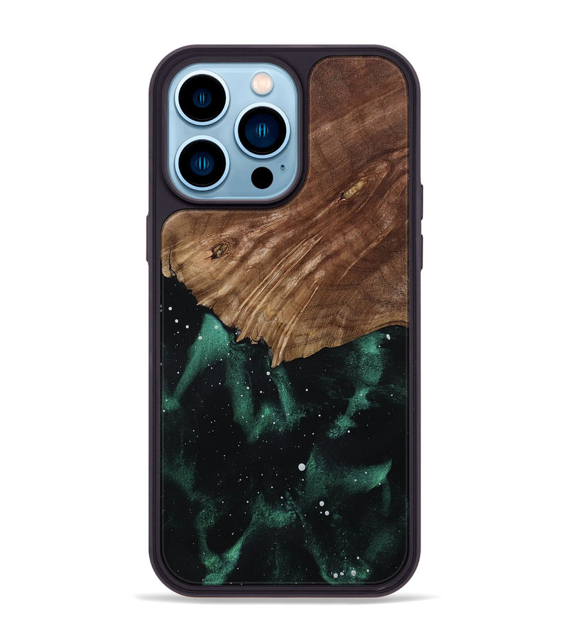 iPhone 14 Pro Max Wood Phone Case - Vallie (Cosmos, 800286)