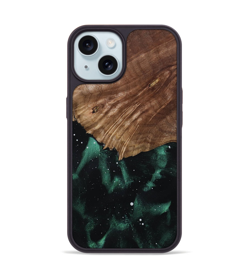 iPhone 15 Wood Phone Case - Vallie (Cosmos, 800286)