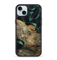 iPhone 15 Plus Wood Phone Case - Carol (Cosmos, 800287)