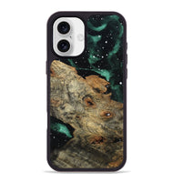 iPhone 16 Plus Wood Phone Case - Carol (Cosmos, 800287)