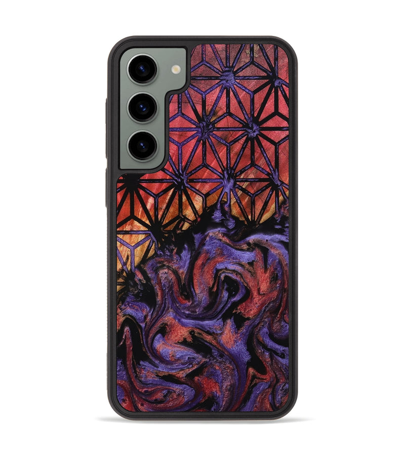 Galaxy S23 Plus Wood Phone Case - Berry (Pattern, 800289)