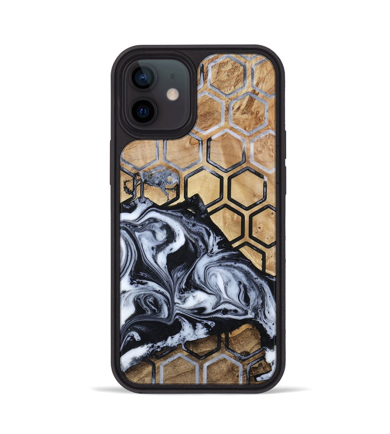 iPhone 12 Wood Phone Case - Javier (Pattern, 800290)