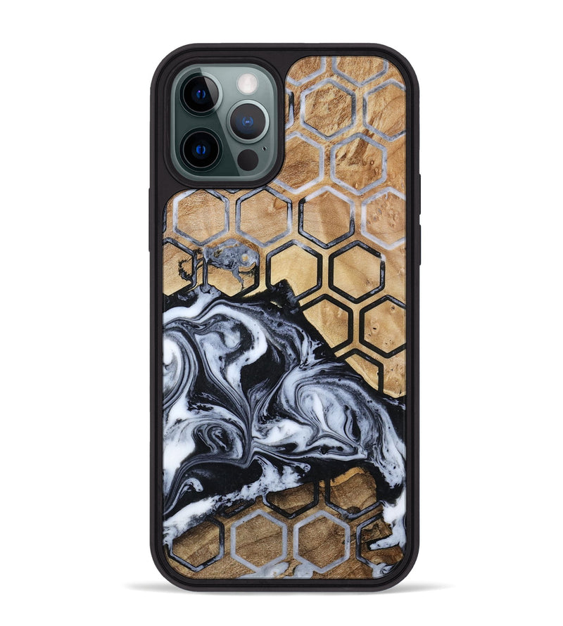 iPhone 12 Pro Max Wood Phone Case - Javier (Pattern, 800290)