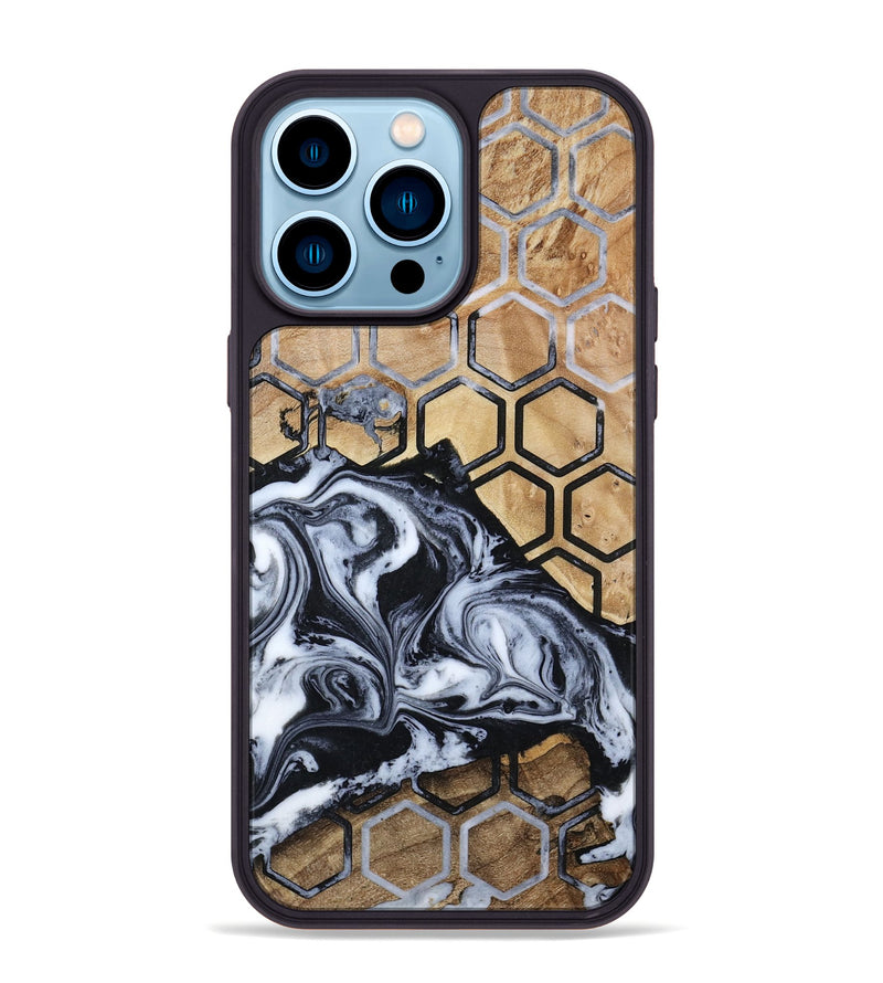 iPhone 14 Pro Max Wood Phone Case - Javier (Pattern, 800290)