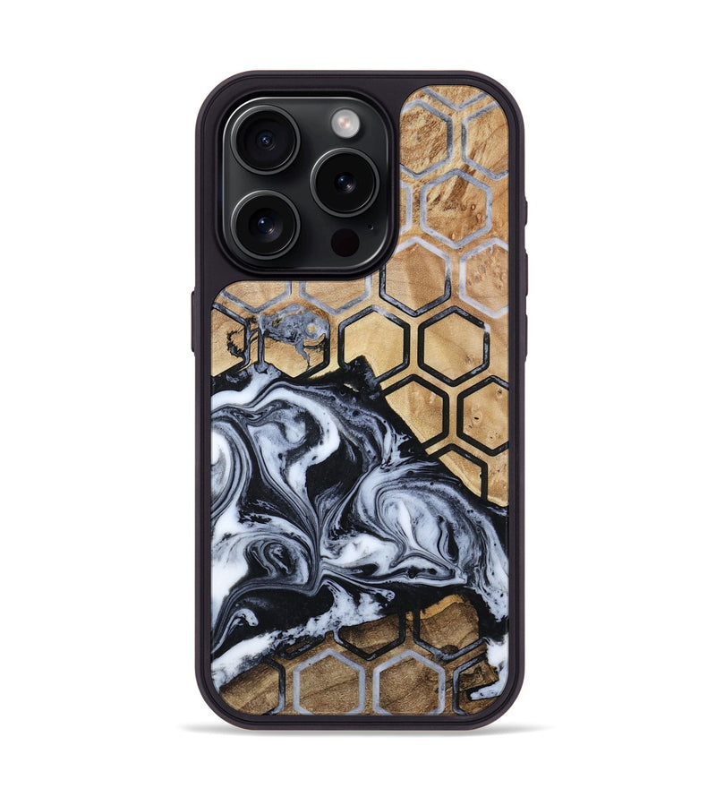 iPhone 15 Pro Wood Phone Case - Javier (Pattern, 800290)