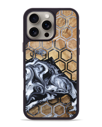 iPhone 16 Pro Max Wood Phone Case - Javier (Pattern, 800290)