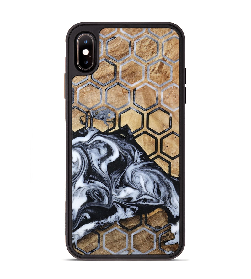 iPhone Xs Max Wood Phone Case - Javier (Pattern, 800290)