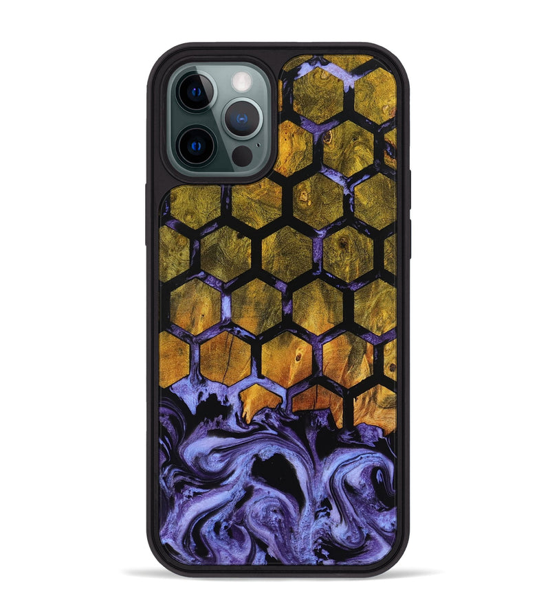 iPhone 12 Pro Max Wood Phone Case - Allyson (Pattern, 800291)