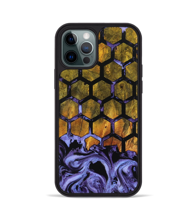 iPhone 12 Pro Wood Phone Case - Allyson (Pattern, 800291)