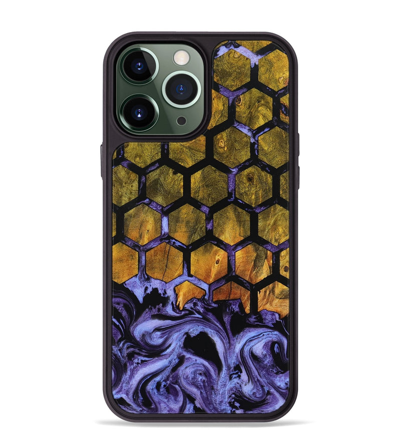 iPhone 13 Pro Max Wood Phone Case - Allyson (Pattern, 800291)