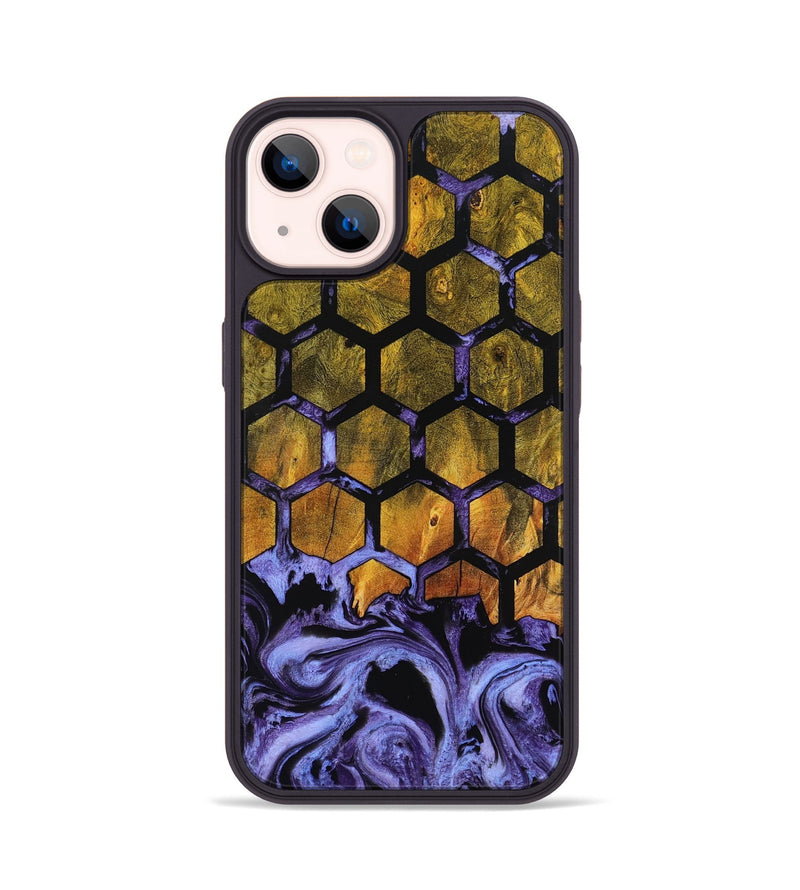 iPhone 14 Wood Phone Case - Allyson (Pattern, 800291)