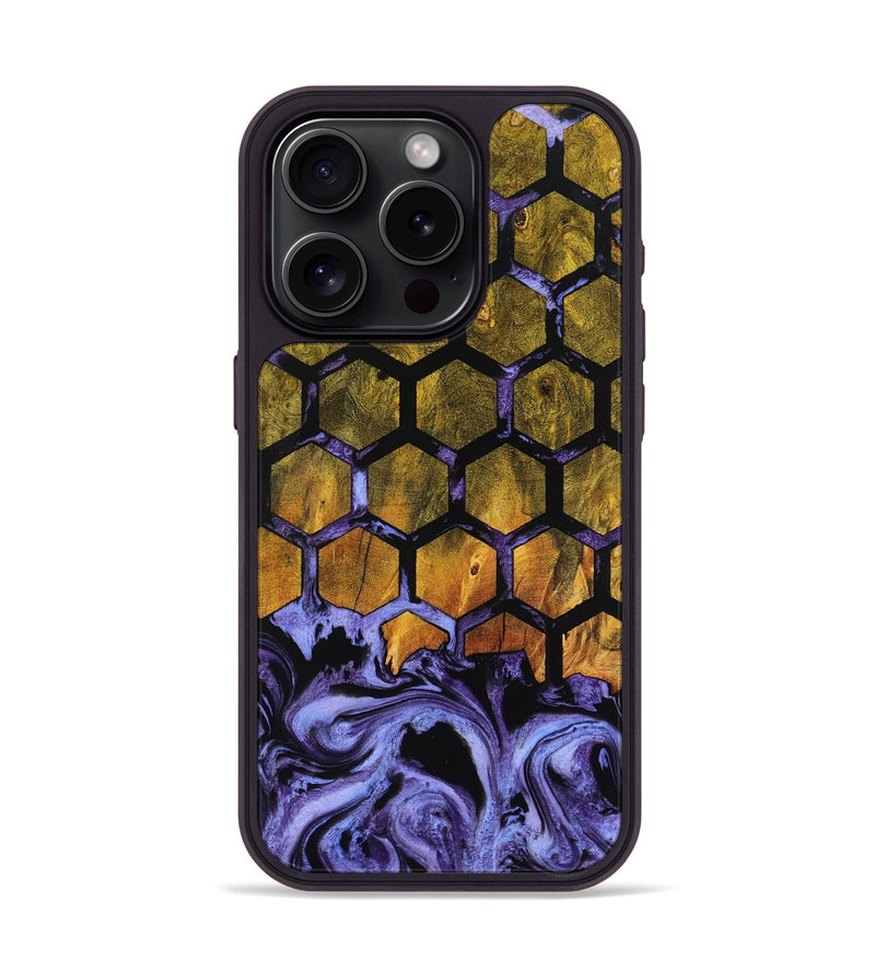 iPhone 15 Pro Wood Phone Case - Allyson (Pattern, 800291)