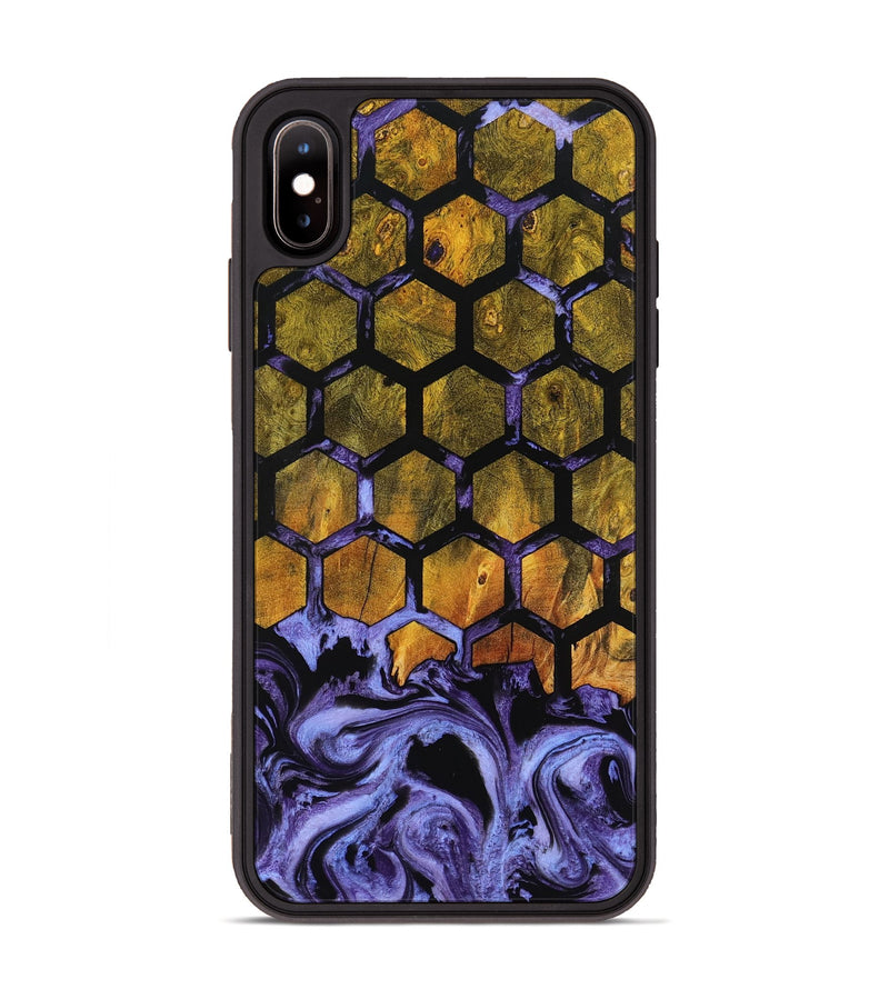 iPhone Xs Max Wood Phone Case - Allyson (Pattern, 800291)