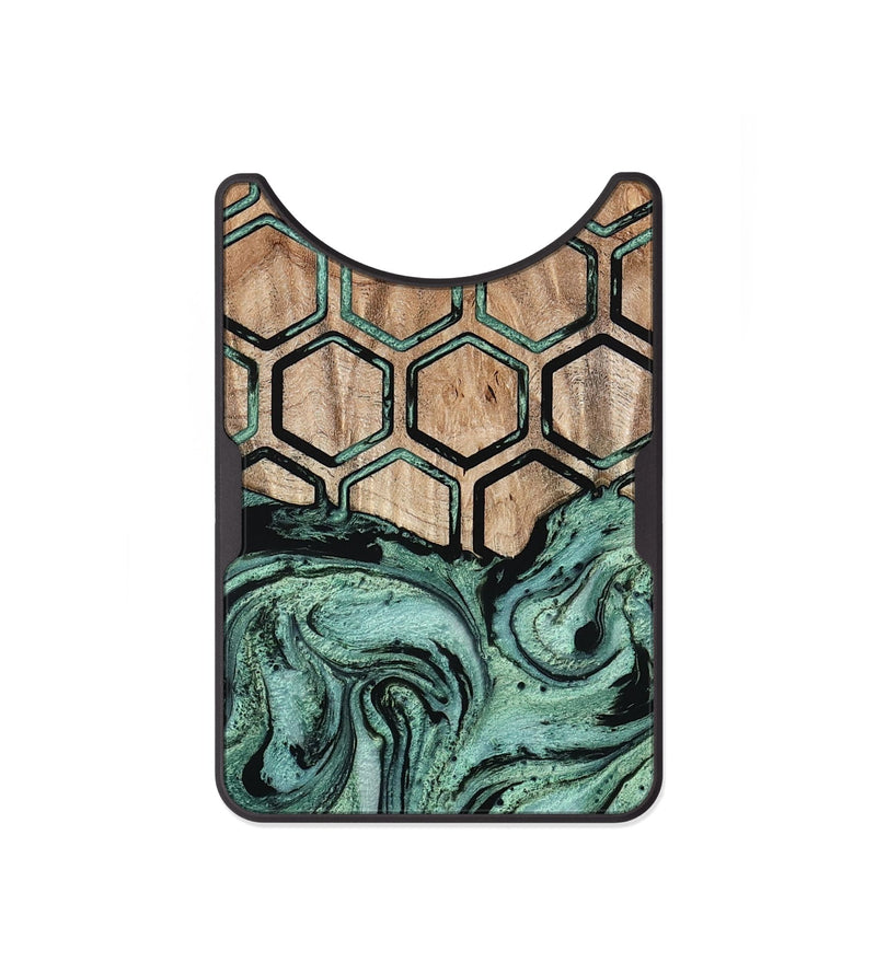 Alloy Wood Wallet - Emilio (Pattern, 800292)