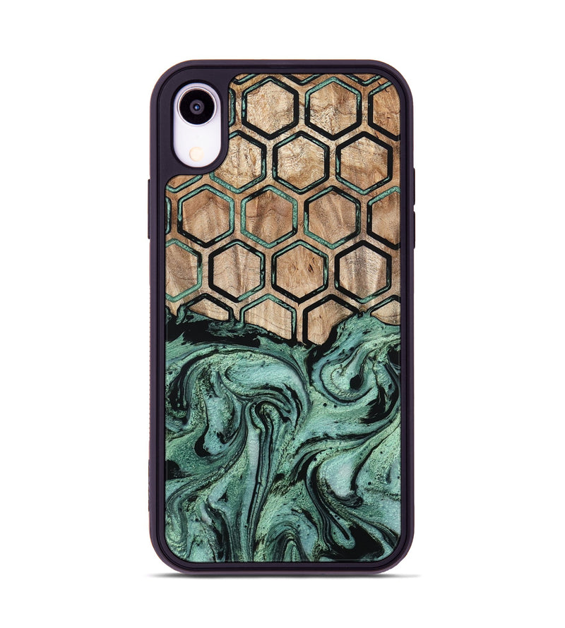 iPhone Xr Wood Phone Case - Emilio (Pattern, 800292)