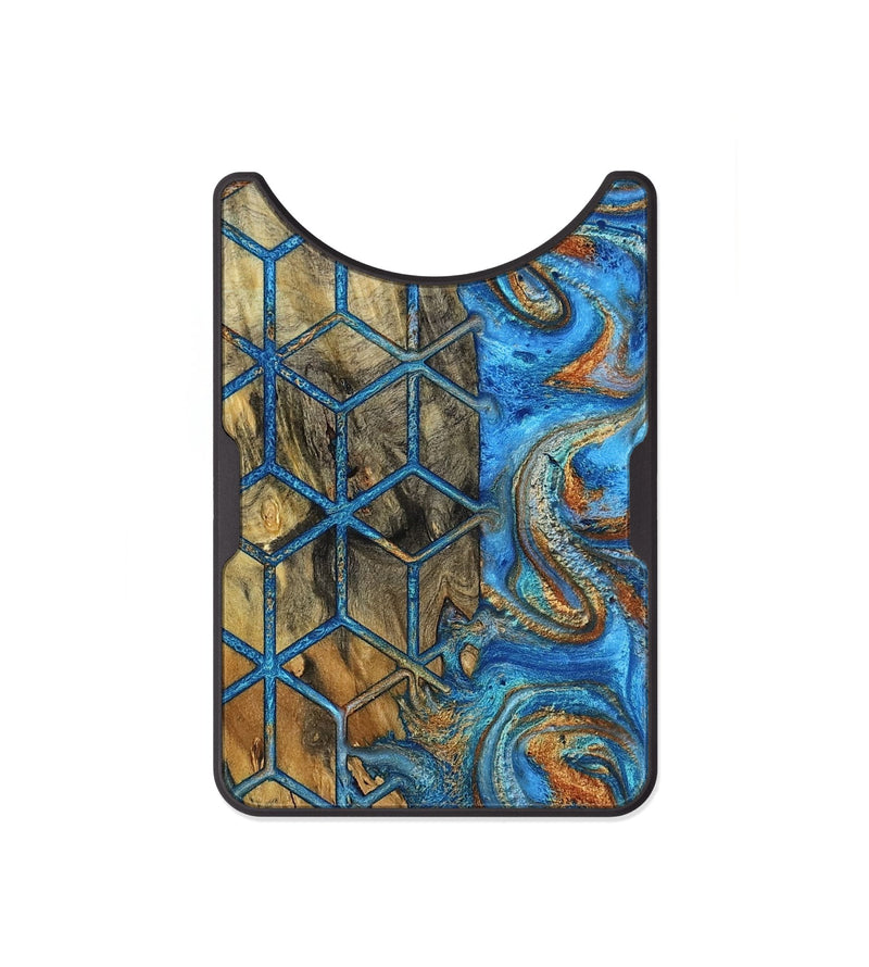 Alloy Wood Wallet - Terese (Pattern, 800293)