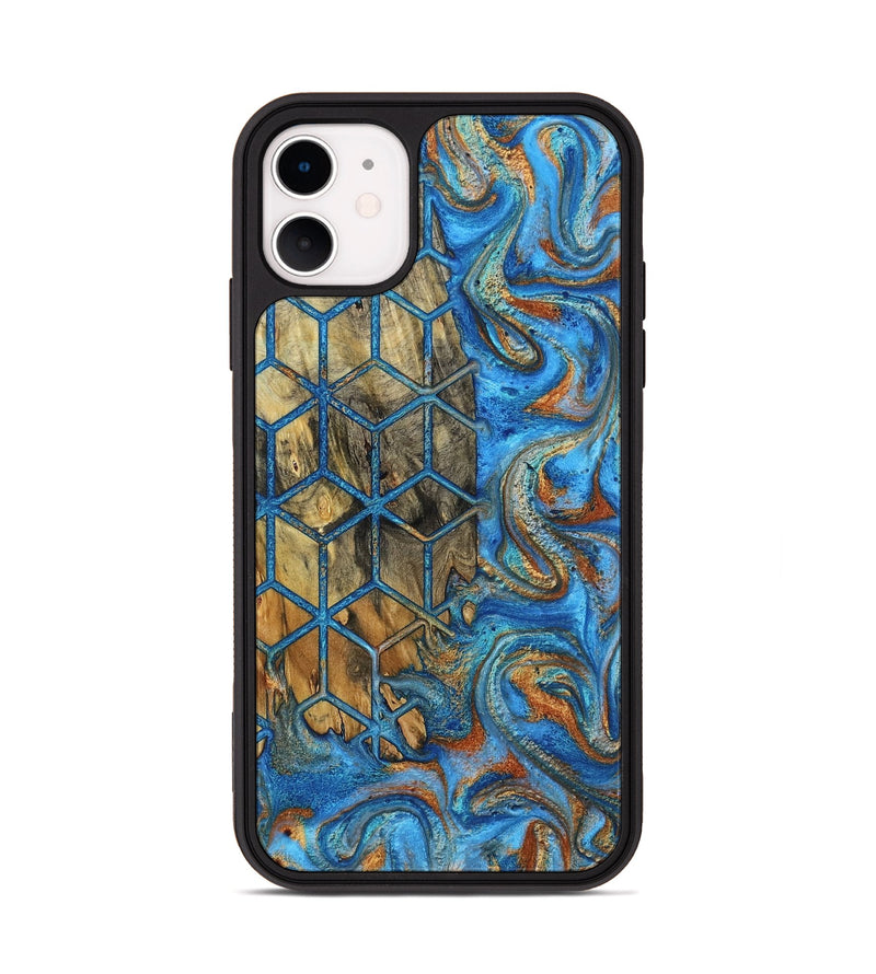iPhone 11 Wood Phone Case - Terese (Pattern, 800293)