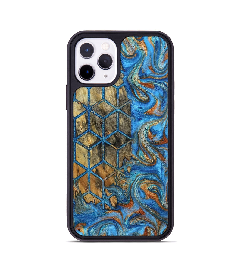 iPhone 11 Pro Wood Phone Case - Terese (Pattern, 800293)
