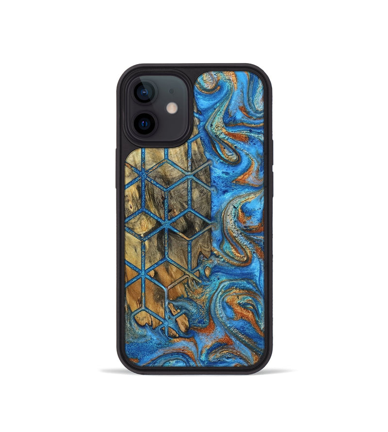 iPhone 12 mini Wood Phone Case - Terese (Pattern, 800293)