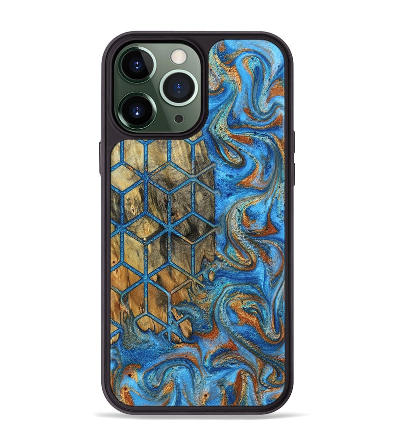 iPhone 13 Pro Max Wood Phone Case - Terese (Pattern, 800293)