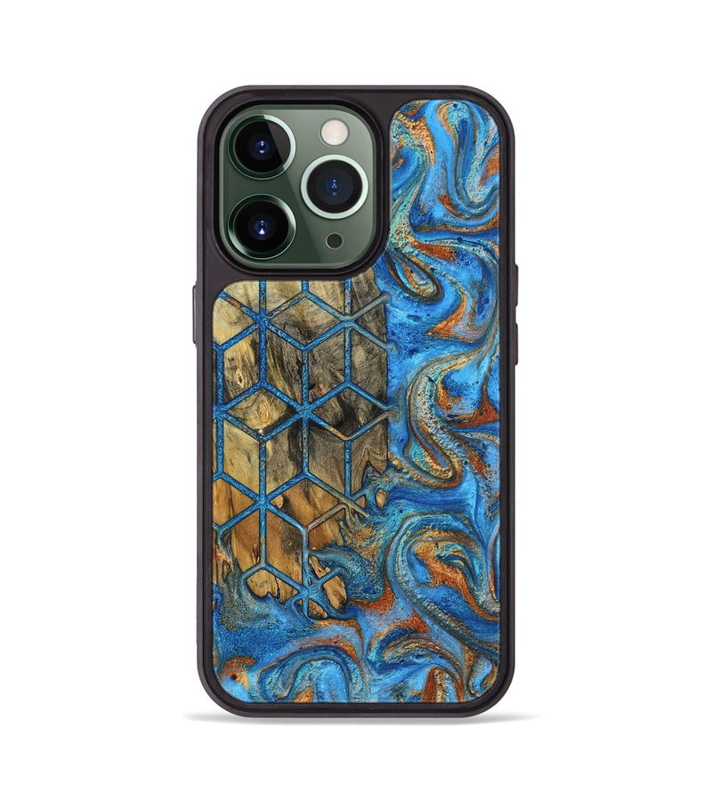 iPhone 13 Pro Wood Phone Case - Terese (Pattern, 800293)