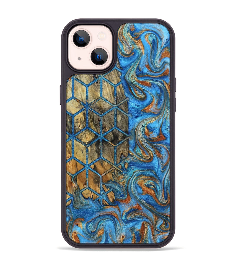 iPhone 14 Plus Wood Phone Case - Terese (Pattern, 800293)