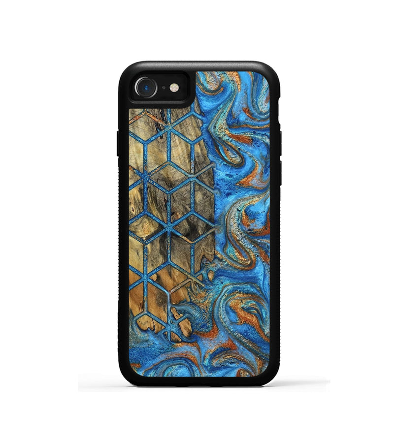 iPhone SE Wood Phone Case - Terese (Pattern, 800293)