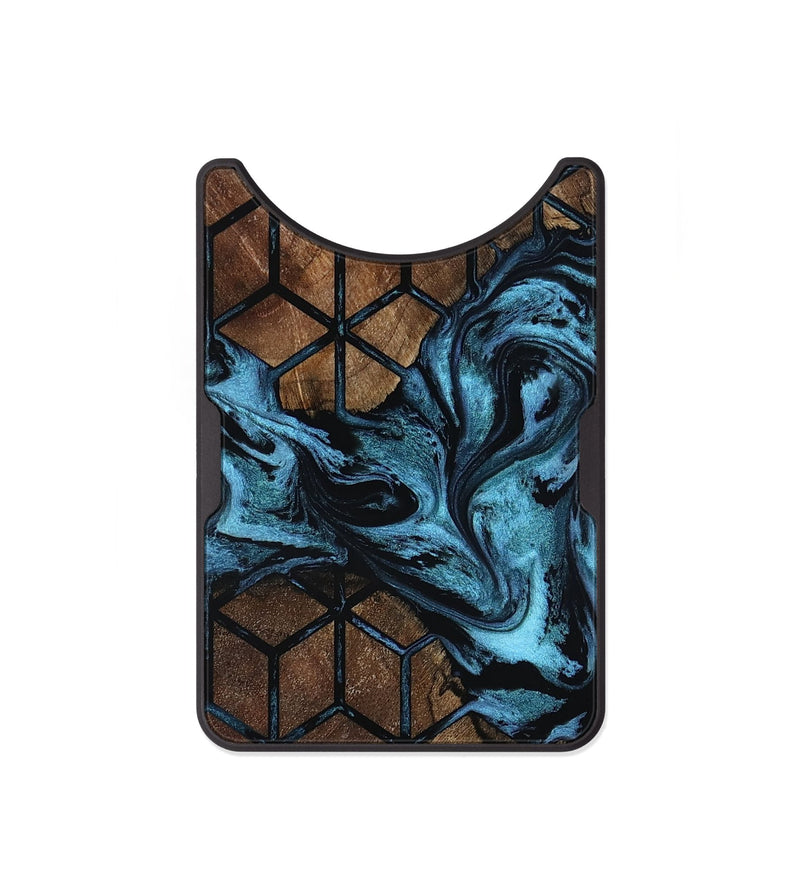 Alloy Wood Wallet - Madisen (Pattern, 800294)