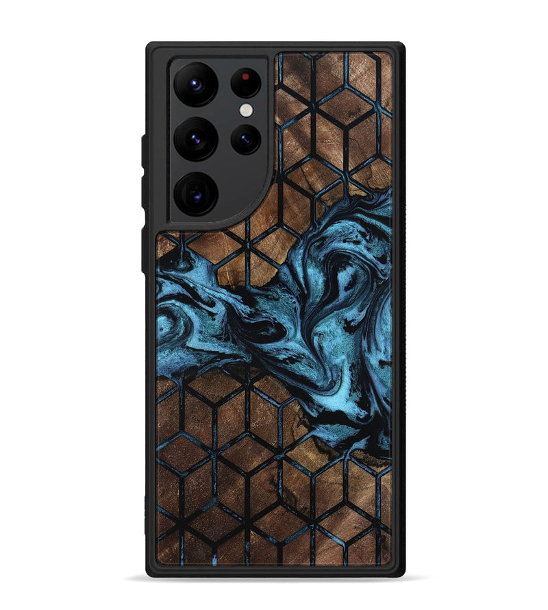 Galaxy S22 Ultra Wood Phone Case - Madisen (Pattern, 800294)