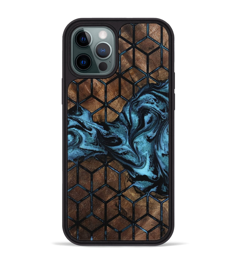 iPhone 12 Pro Max Wood Phone Case - Madisen (Pattern, 800294)