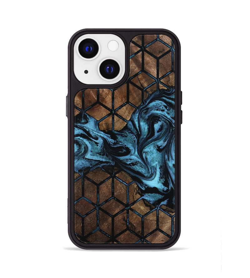 iPhone 13 Wood Phone Case - Madisen (Pattern, 800294)