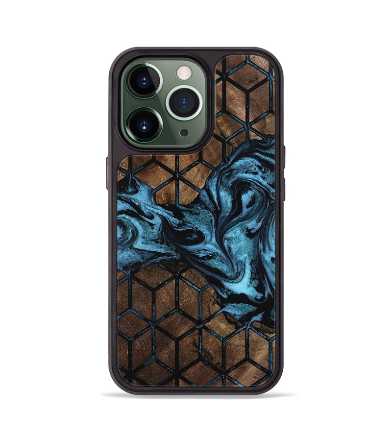 iPhone 13 Pro Wood Phone Case - Madisen (Pattern, 800294)