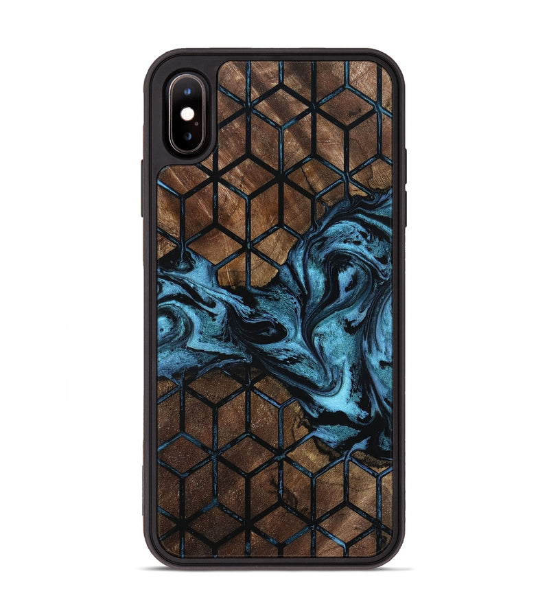 iPhone Xs Max Wood Phone Case - Madisen (Pattern, 800294)