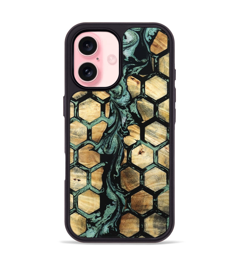 iPhone 16 Wood Phone Case - Jana (Pattern, 800295)