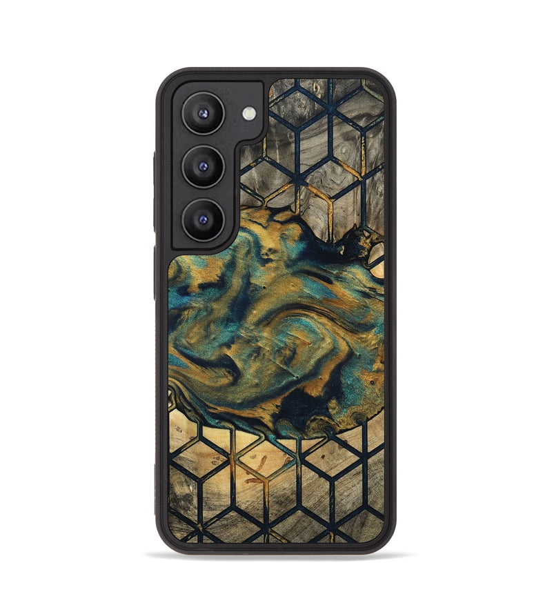 Galaxy S23 Wood Phone Case - Kisha (Pattern, 800296)
